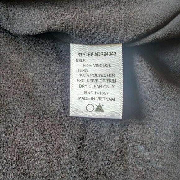 ASTR The Label | Floral Bell Sleeve Dress | Size XS | Black Multicolor - Picture 5 of 9